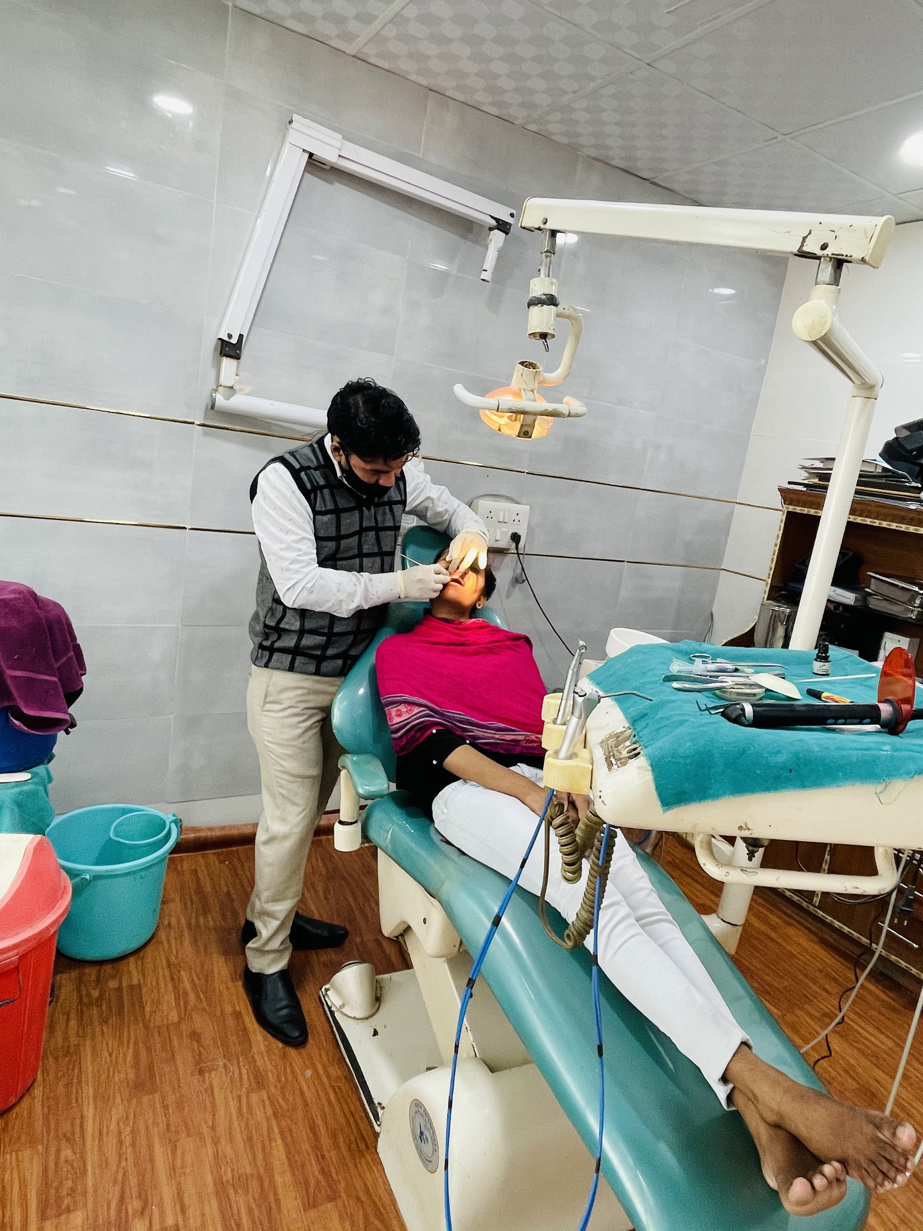 Clinic waiting area